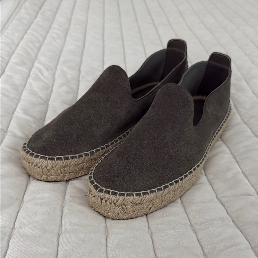 Morjas Taupe Espadrilles - 11.5 (45)
